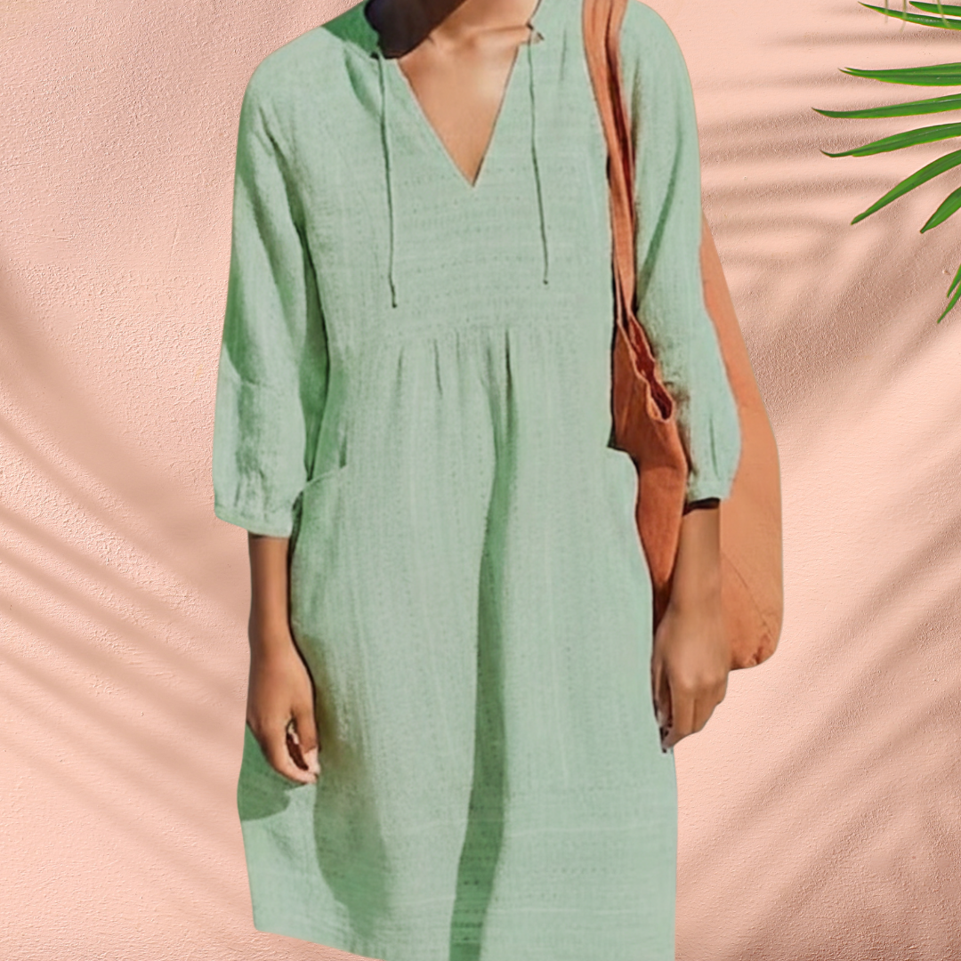 Coastal Breeze Tunic Dress - Breathable & Stylish
