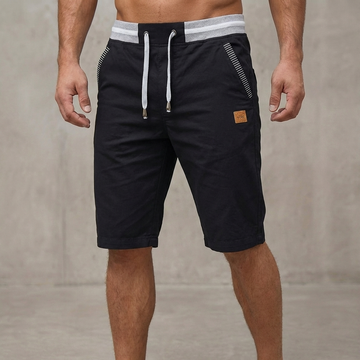 Men’s Relaxed-Fit Workwear Shorts with Tailored Details