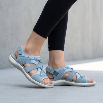 Premium Orthopedic Sandals with Contoured Footbed and Adjustable Straps