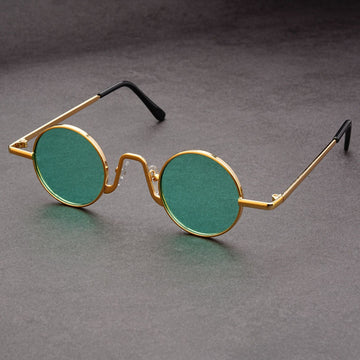 Rockwell Geometric Round Sunglasses