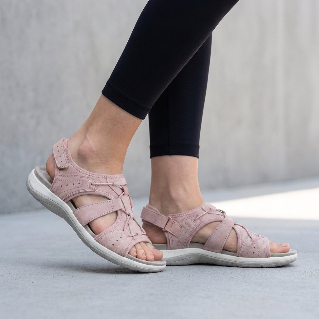 Premium Orthopedic Sandals with Contoured Footbed and Adjustable Straps