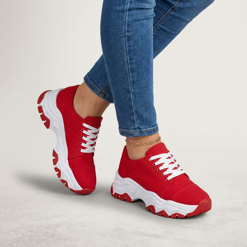 Urban Edge Chunky Platform Orthopedic Sneaker – Effortless Everyday Elegance