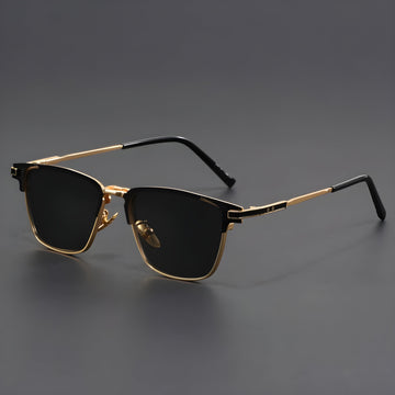Montes Titanium Half-Frame Sunglasses