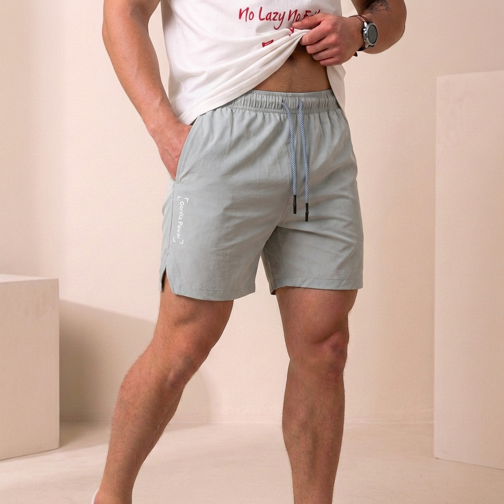 Jess Relaxed-Fit Quick-Dry Swimming Shorts with Side Pockets and Hem Slits