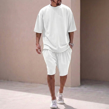 Felix Oversized Lounge Set with Raw Edge Detailing